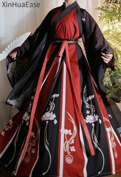 VODA Hanfu Določa Jin Kitajščina Starodavne Za Moške In Ženske, Cosplay Obleko Odrasle Pustne Kostume za Pare, Orientalski Ples