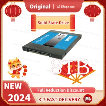 8TB 4TB Pogon ssd M. 2 SATA Vmesnika Omrežnega 1TB SSD Solid State Drive Trdi Disk Visoke Zmogljivosti za Prenosnike ps5