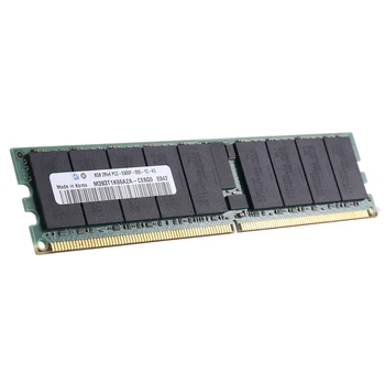 8GB DDR2 667Mhz RECC RAM Pomnilnika+Hlajenje Telovnik PC2 5300P 2RX4 REG ECC RAM Pomnilnika Strežnika Za Delovne postaje