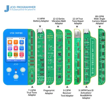 JC V1SE Programer za iPhone 11 12 Mini 13 Pro Max 14 Fotoobčutljivih Prvotne Barve Dotik Šok Prstnih Baterije Programer