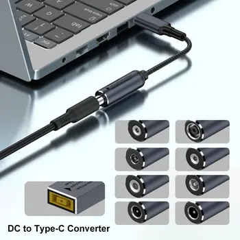 PD 100W DC Tipa C Pretvornik 5.5X2.5 7.4X0.6 5/9/20V za izmenični Tok Mobilni Telefon, Tablični računalnik USB C Priključek za Lenovo/HP/Samsung