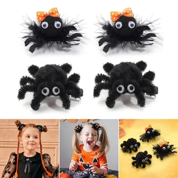 Halloween Pajki Ostra za Baby Dekleta Modni Hairclip Živali Headdress