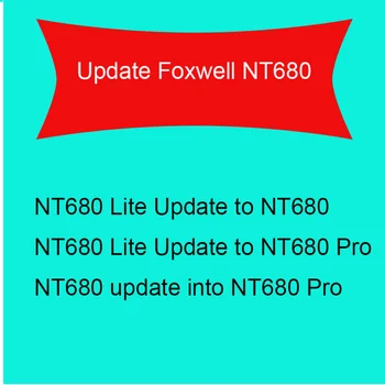 Posodobitev Pristojbina za Foxwell NT680 Lite Posodobitev v Foxwell NT680 pro Vseh Sistemov za Diagnostiko OBDII optični bralnik s Posebnimi Funkcijami