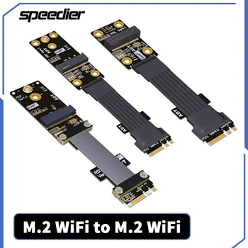 ADT R55SF R55SL M. 2 WiFi na M. 2 WiFi Biti Kabel Moški-Ženska M. 2 tipko A. E. WiFi Brezžično Kartico Razširitev PCI-E 3.0 4.0 Adapter