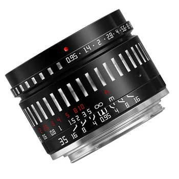 TTArtisan 35mm F0.95 Velike Zaslonke Prime Objektiv za Sony E Mount Fujifilm X Canon M Canon RF-S Leica L Nikon Fotoaparata Z