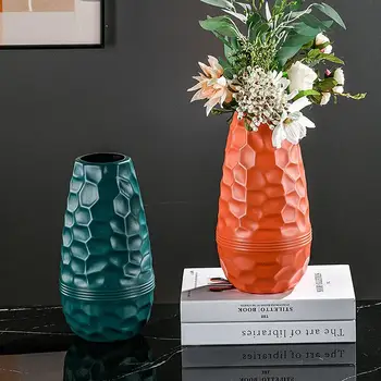Doma Vaza Dnevni Sobi Slog Vaze Ustvarjalno Jesen-Odporne Dekorativne Okraske Preprosta Pot Plastičnih Vaze