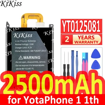 2500mAh KiKiss Zmogljivo Baterijo YT0125081 za YotaPhone 1 2 za YotaPhone1 1. Generacije C9660 za YOTA 3 za YOTA3 YD201 YD206