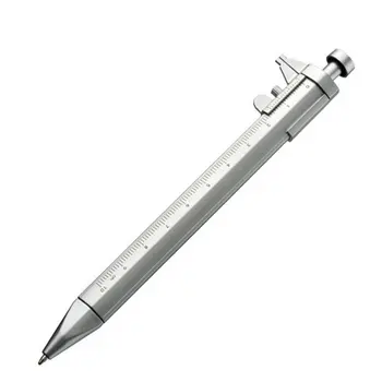 Večfunkcijsko Kaliper pero Žogo-Točka 0,5 mm kemični svinčnik Gel Črnila Pero Vernier Kaliper Roller Ball Pero Ustvarjalnost Tiskovine