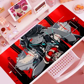 Hololive Genshin Vpliv Kralj Honkai Star Železniški Anime Igra Mousepad Mouse Pad Miško Mat Z Pad Prime Gaming XXL Tipkovnico Pad
