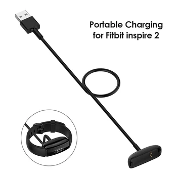 Za Fitbit Navdih 2 USB Smart Watch Zapestnica Kabel Polnilnika