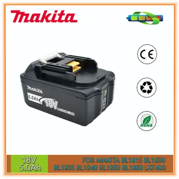Makita 18V 5.0 Ah li-ion baterija Za Makita BL1830 BL1815 BL1860 BL1840 Zamenjava električno Orodje, Baterije