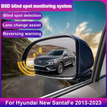 Avto BSD BSM BSA Slepi Področju Spot Opozorilo Vozite Vzvratno Ogledalo Radarji, Mikrovalovni Sistem za Odkrivanje Za Hyundai Novi SantaFe 2013-2023