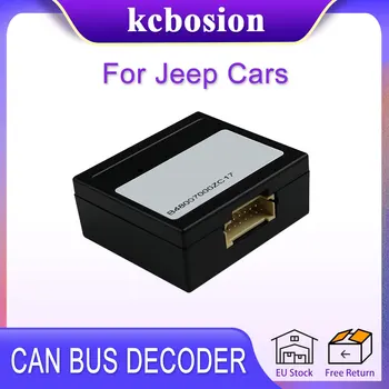Kcbosion Avto Radio Adapter Canbus Polje Ojačevalnik Dekoder Za Jeep Cherokee Wrangler Kompas Renegade Kalibra Rambler Avtomobili 2 Din