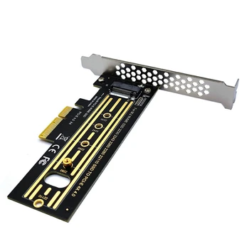 2X M. 2 Nvme SSD Da PCI-E 4.0 Adapter za Kartico PCI-E X4 4.0 GEN4 NVME TIPKO M. 2 vmesniško Kartico Podporo 2230/2242/2260/2280 SSD