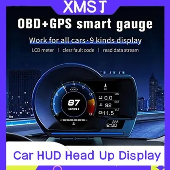 Avto je HUD, Head Up Display P6, OBD+GPS Smart Profil, Odlično Deluje za Večino Avtomobilov, Oprema za Avto