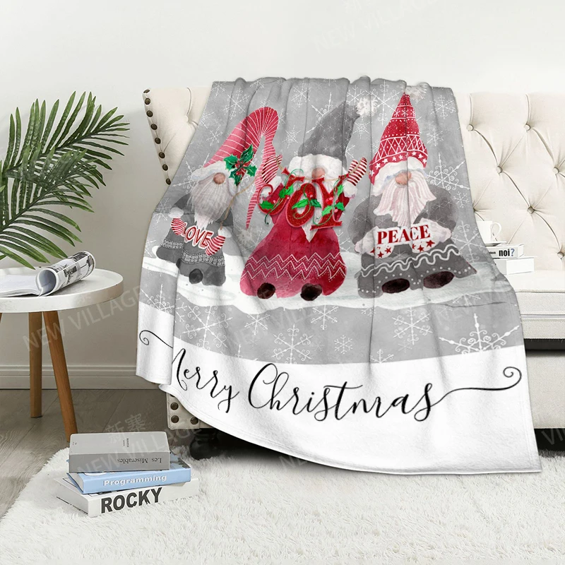 Koleno dolžina odejo kavč toplo zimo postelja kritje odejo Božično dekoracijo doma moda toplo odejo Skandinavski slog mehko 3