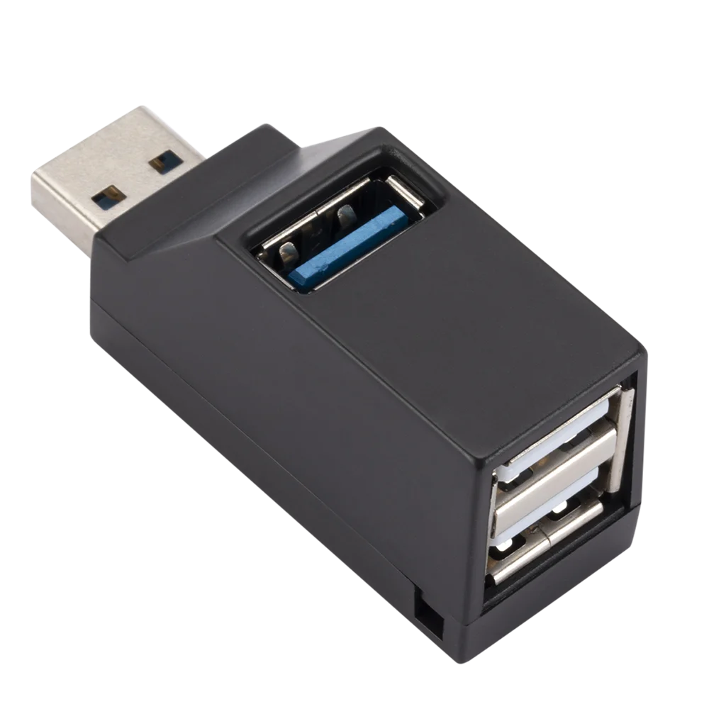 USB 3.0 /2.0 HUB Podaljšek Adapter Mini Splitter 3 Vrata Visoke Hitrosti, U Disk Reader za Prenosni RAČUNALNIK Macbook Mobilni Telefon Dodatki 5