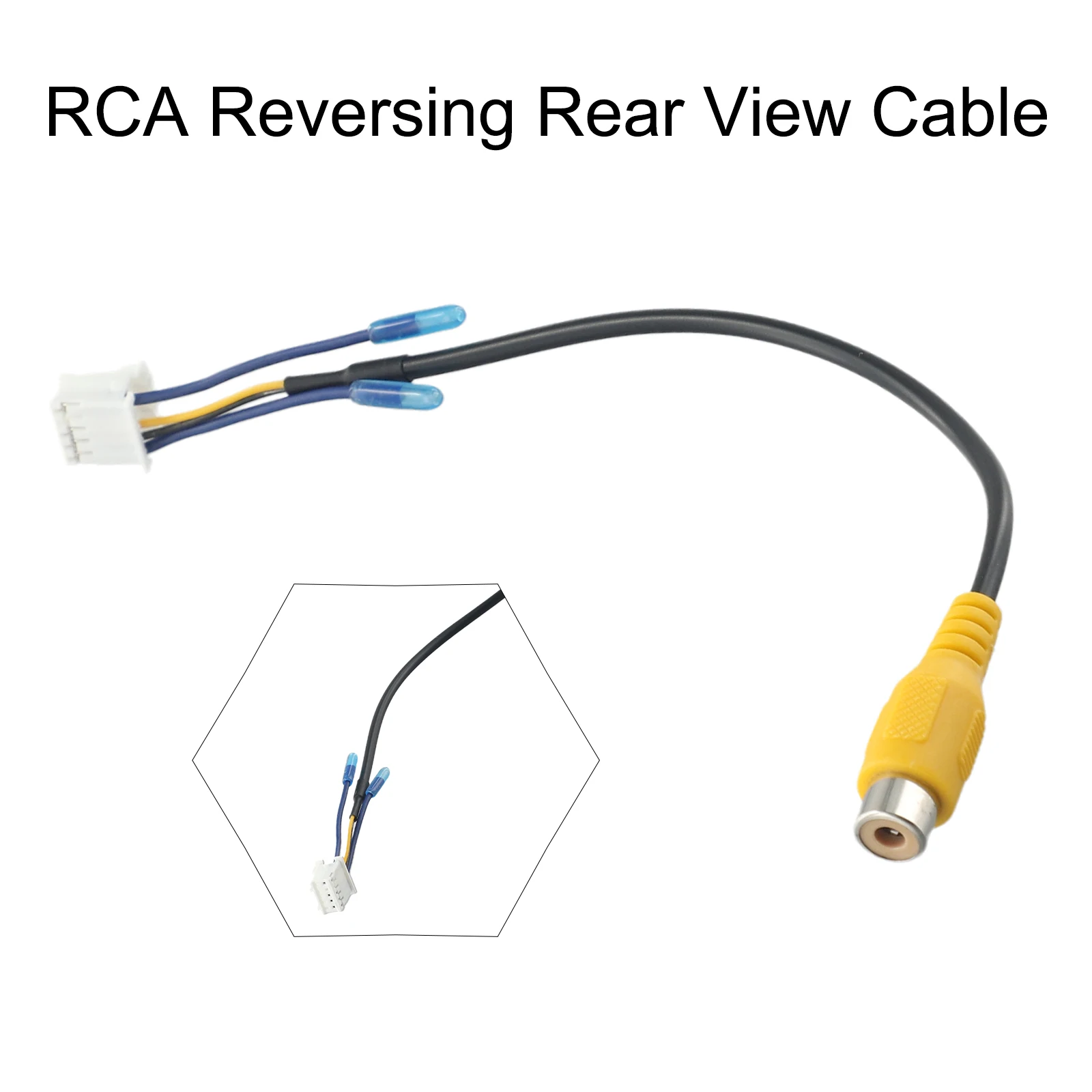 Vroče Prodaje Kabel Adapter Varnostne Kamere Deli Varnostno Kamero RCA Obrniti Pogled od Zadaj Backup Univerzalno RCA Pogled od Zadaj 2