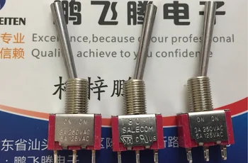 1PCS Tajvan Xinghan T8013-ZFBQ 3-stopala 2-hitrost enostransko self-reset/odklenjena gumb preklopi rocker roko dolg ročaj 21 mm