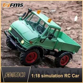 FMS RC Avto 1:18 Mogrich Pickup Tovornjak 2,4 GHz Zelena Off-road Gosenicah Plezanje Vozila 4WD Ravno Šport Otroci Igrače za Odrasle Darilo 1/18