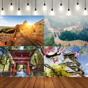 Kitajski Great Wall Slikovitih Zgodovinskih Znamenitosti Fotografija Ozadje Prepovedano Mesto, Kitajski Družinsko Ozadje Banner Pagoda Dekor