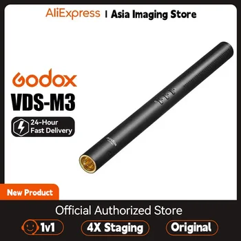 Godox VDS-M3 Usmerjeni Mikrofon Pištola Mobilephone SLR Fotoaparat, Radio Live Zmanjšanje Hrupa Snemanje Brezizgubni Zvočni Kakovosti