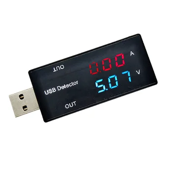KWS-10VA Polnilnik USB Zdravnik Trenutna Napetost Polnjenja Detektor Baterije Tester Volt meter voltmeter Ampermeter usb tester