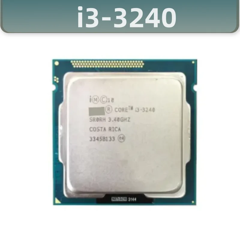 SR0RH I3 3240 Dual-Core 3.4 GHz LGA 1155 TDP 55W 3MB Cache i3-3240 CPU Procesor 0